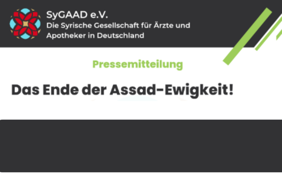 Das Ende der Assad-Ewigkeit!